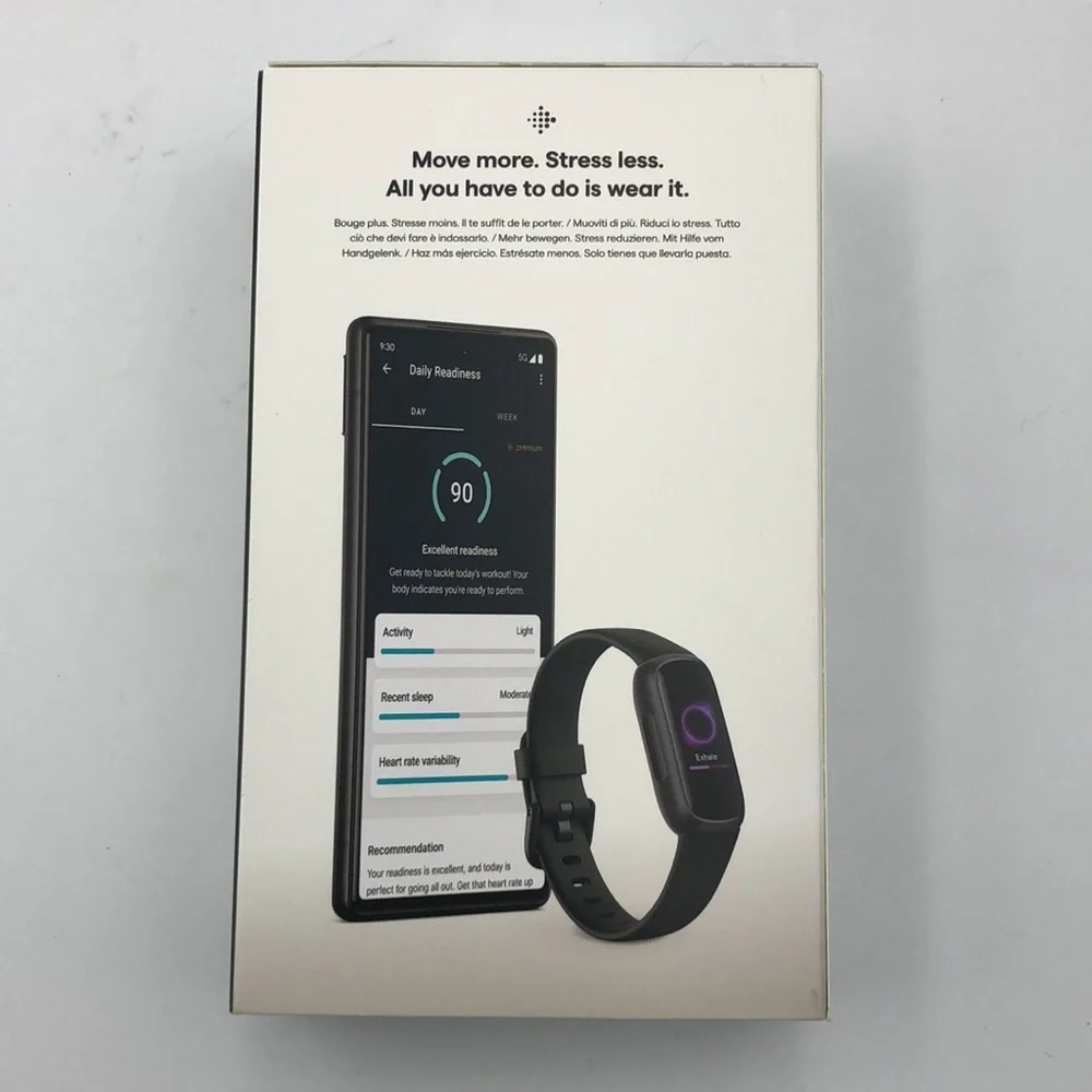 Fitbit - Inspire 3 Health Fitness Tracker Midnight Zen